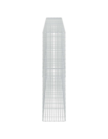 Gabione con Filo da 3,5 mm e Rete da 5x10 cm 450x50x200 cm