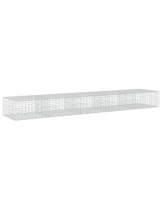 Gabione con Filo da 3,5 mm e Rete da 5x10 cm 500x100x50 cm 2