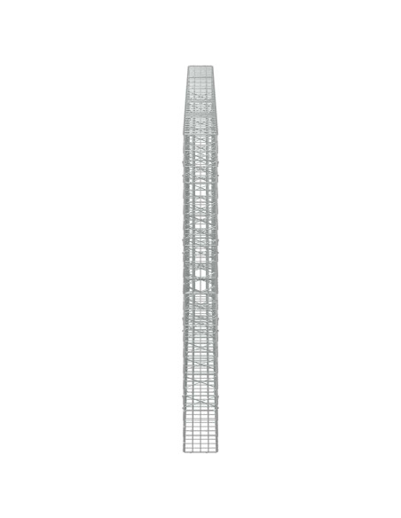 Gabione con Filo da 3,5 mm e Rete da 5x10 cm 500x20x200 cm
