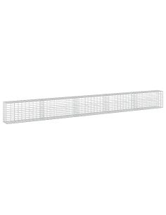 Gabione con Filo da 3,5 mm e Rete da 5x10 cm 500x30x50 cm 2