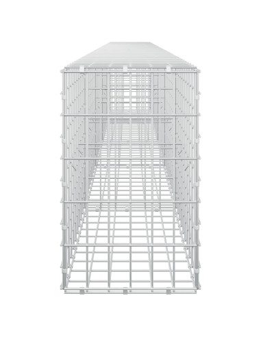 Gabione con Filo da 3,5 mm e Rete da 5x10 cm 500x30x50 cm