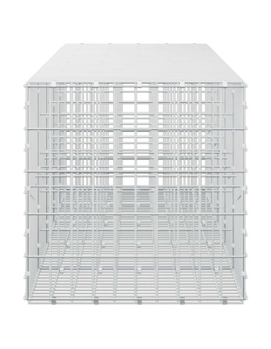 Gabione con Filo da 3,5 mm e Rete da 5x10 cm 500x50x50 cm
