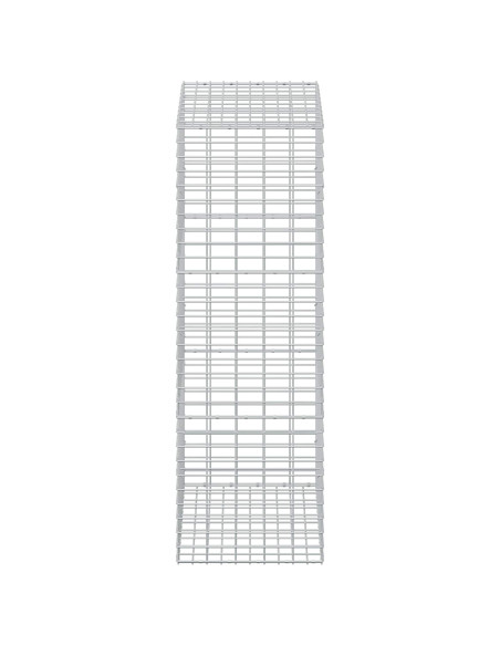 Gabione con Filo da 3,5 mm e Rete da 5x10 cm 50x100x150 cm
