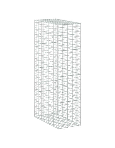 Gabione con Filo da 3,5 mm e Rete da 5x10 cm 50x100x200 cm