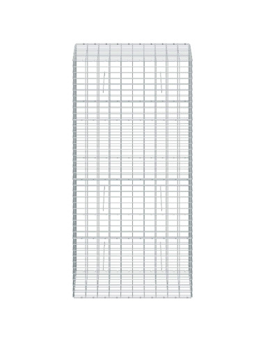 Gabione con Filo da 3,5 mm e Rete da 5x10 cm 50x100x200 cm