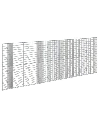 Gabione con Filo da 3,5 mm e Rete da 5x10 cm 550x10x200 cm