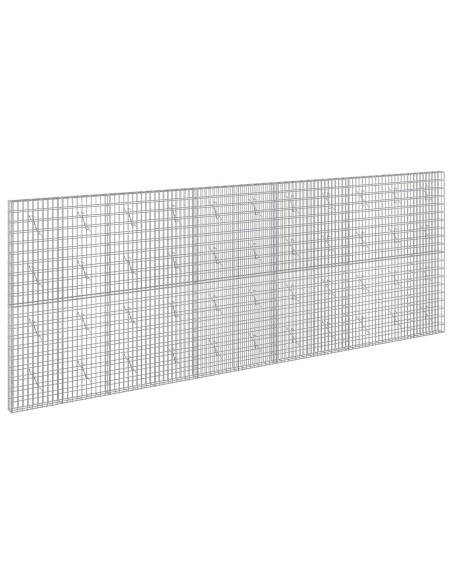 Gabione con Filo da 3,5 mm e Rete da 5x10 cm 550x10x200 cm