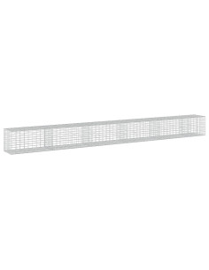 Gabione con Filo da 3,5 mm e Rete da 5x10 cm 550x50x50 cm 2