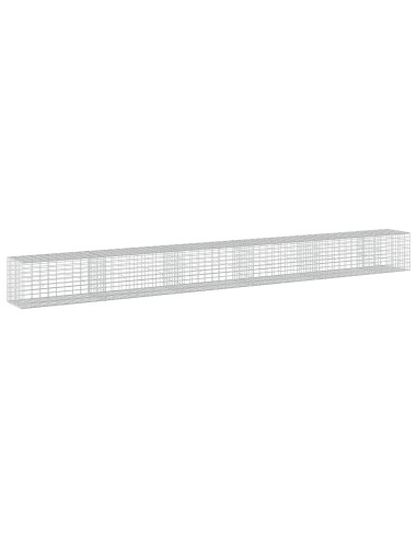 Gabione con Filo da 3,5 mm e Rete da 5x10 cm 550x50x50 cm