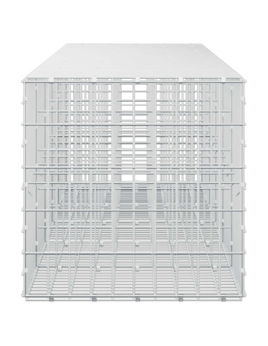 Gabione con Filo da 3,5 mm e Rete da 5x10 cm 550x50x50 cm