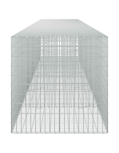 Gabione con Filo da 3,5 mm e Rete da 5x10 cm 600x100x100 cm
