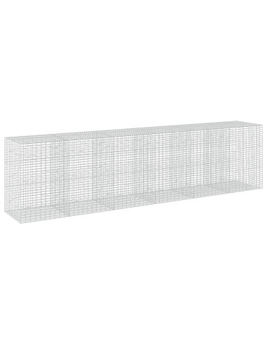 Gabione con Filo da 3,5 mm e Rete da 5x10 cm 600x100x150 cm
