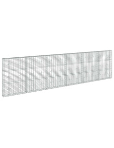 Gabione con Filo da 3,5 mm e Rete da 5x10 cm 600x20x150 cm 2