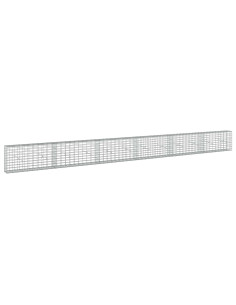 Gabione con Filo da 3,5 mm e Rete da 5x10 cm 600x20x50 cm 2