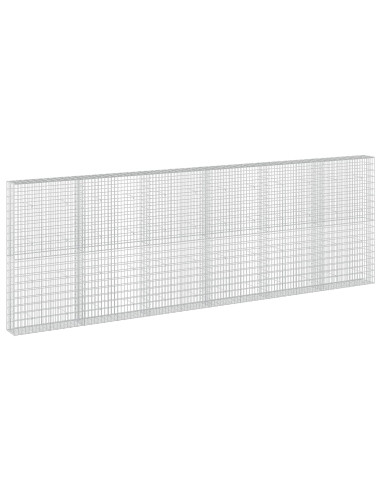 Gabione con Filo da 3,5 mm e Rete da 5x10 cm 600x30x200 cm