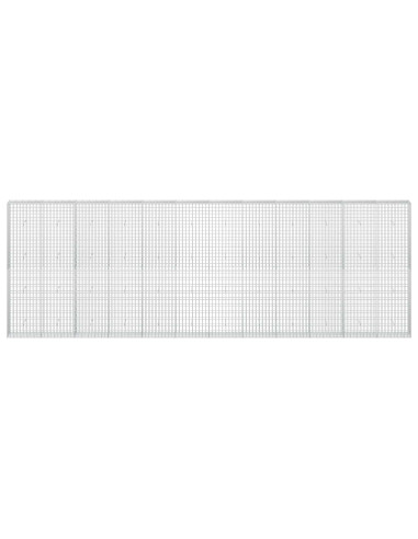 Gabione con Filo da 3,5 mm e Rete da 5x10 cm 600x30x200 cm