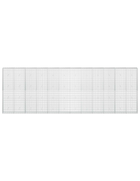 Gabione con Filo da 3,5 mm e Rete da 5x10 cm 600x30x200 cm