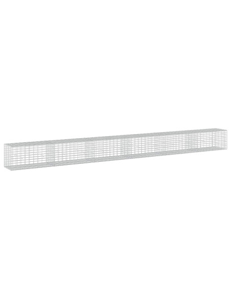 Gabione con Filo da 3,5 mm e Rete da 5x10 cm 600x50x50 cm