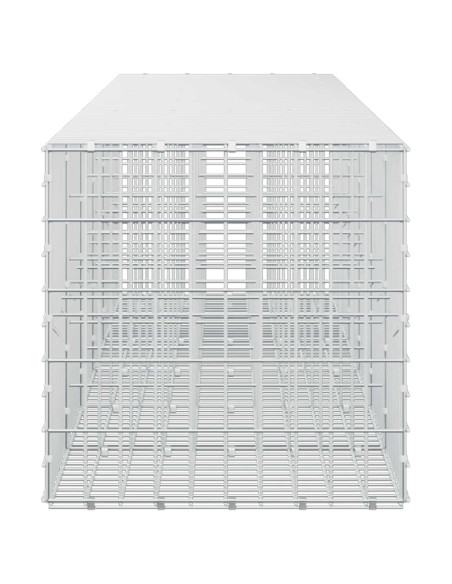Gabione con Filo da 3,5 mm e Rete da 5x10 cm 600x50x50 cm