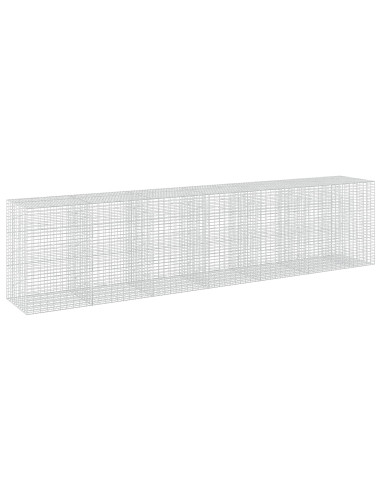 Gabione con Filo da 3,5 mm e Rete da 5x10 cm 650x100x150 cm