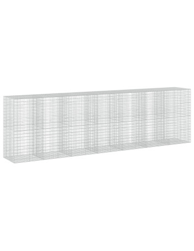 Gabione con Filo da 3,5 mm e Rete da 5x10 cm 700x100x200 cm