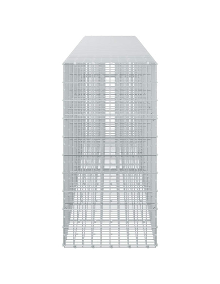 Gabione con Filo da 3,5 mm e Rete da 5x10 cm 700x50x100 cm