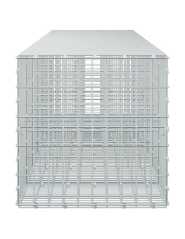 Gabione con Filo da 3,5 mm e Rete da 5x10 cm 700x50x50 cm