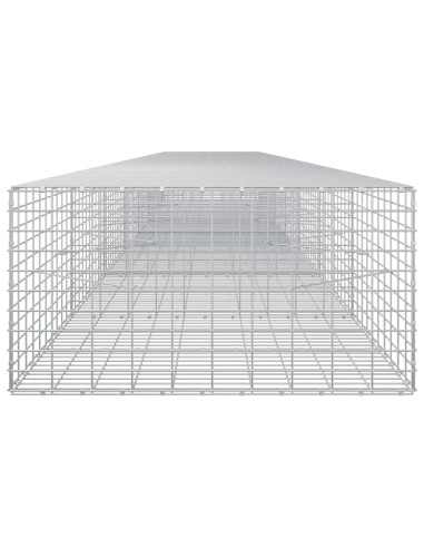 Gabione con Filo da 3,5 mm e Rete da 5x10 cm 750x100x50 cm