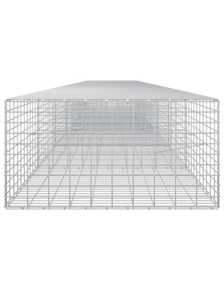 Gabione con Filo da 3,5 mm e Rete da 5x10 cm 750x100x50 cm