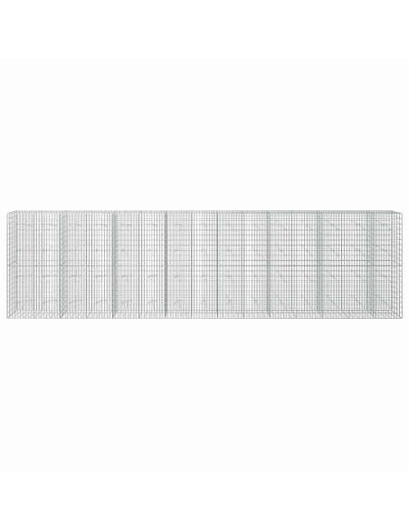 Gabione con Filo da 3,5 mm e Rete da 5x10 cm 750x20x200 cm
