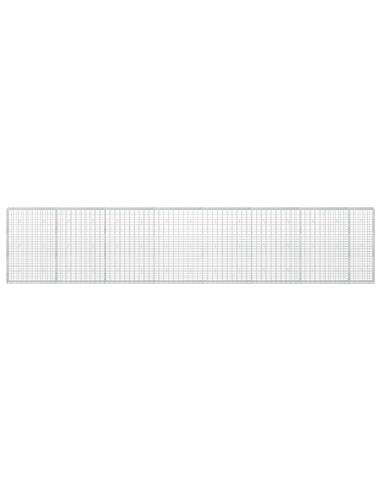 Gabione con Filo da 3,5 mm e Rete da 5x10 cm 750x30x150 cm