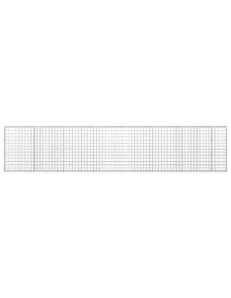 Gabione con Filo da 3,5 mm e Rete da 5x10 cm 750x30x150 cm