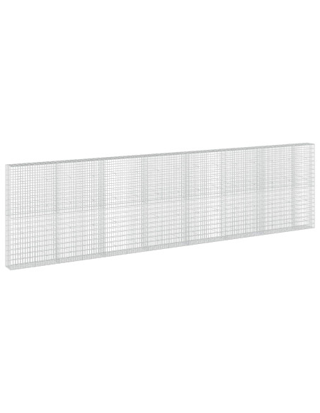 Gabione con Filo da 3,5 mm e Rete da 5x10 cm 750x30x200 cm