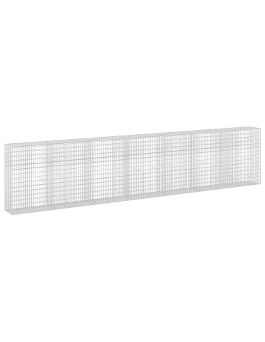 Gabione con Filo da 3,5 mm e Rete da 5x10 cm 750x50x150 cm