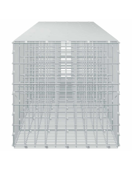 Gabione con Filo da 3,5 mm e Rete da 5x10 cm 750x50x50 cm