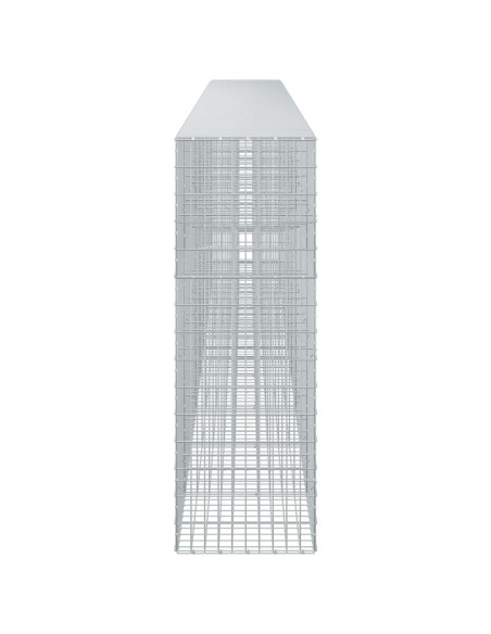 Gabione con Filo da 3,5 mm e Rete da 5x10 cm 800x50x150 cm