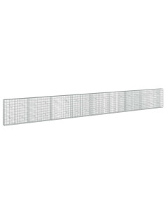 Gabione con Filo da 3,5 mm e Rete da 5x10 cm 850x20x100 cm 2