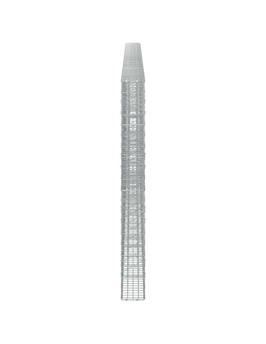 Gabione con Filo da 3,5 mm e Rete da 5x10 cm 850x20x200 cm