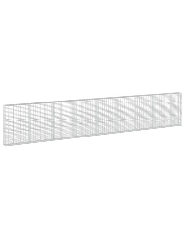 Gabione con Filo da 3,5 mm e Rete da 5x10 cm 850x30x150 cm