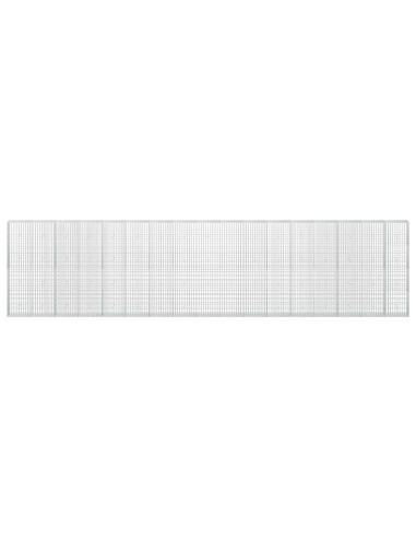 Gabione con Filo da 3,5 mm e Rete da 5x10 cm 850x30x200 cm