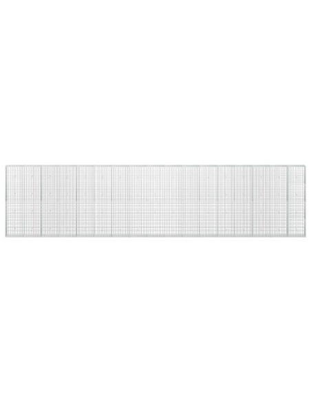 Gabione con Filo da 3,5 mm e Rete da 5x10 cm 850x30x200 cm