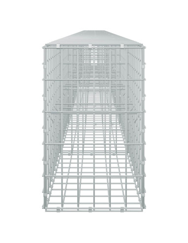 Gabione con Filo da 3,5 mm e Rete da 5x10 cm 850x30x50 cm