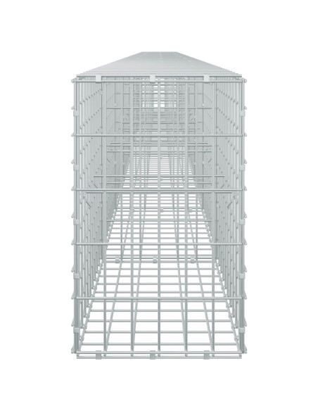 Gabione con Filo da 3,5 mm e Rete da 5x10 cm 850x30x50 cm
