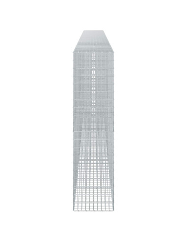 Gabione con Filo da 3,5 mm e Rete da 5x10 cm 850x50x200 cm