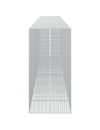 Gabione con Filo da 3,5 mm e Rete da 5x10 cm 900x100x200 cm