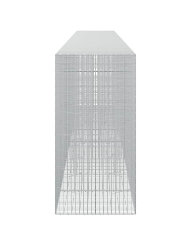 Gabione con Filo da 3,5 mm e Rete da 5x10 cm 900x100x200 cm
