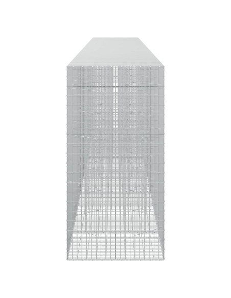 Gabione con Filo da 3,5 mm e Rete da 5x10 cm 900x100x200 cm
