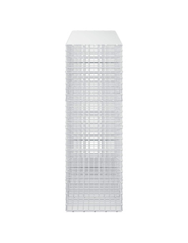 Gabione con filo da 5 mm e rete da 5x5 cm 450x50x150 cm
