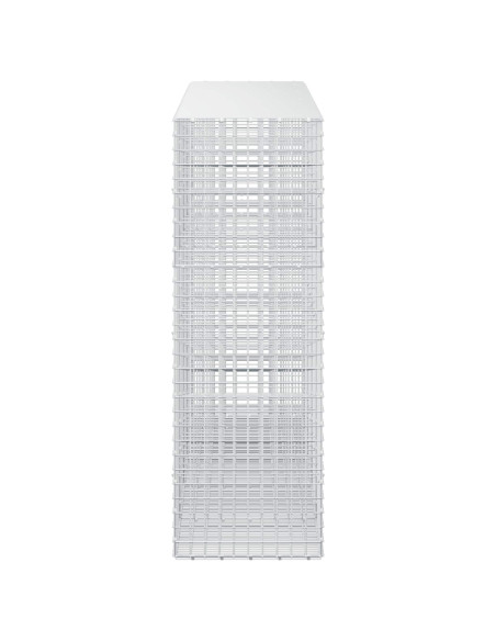 Gabione con filo da 5 mm e rete da 5x5 cm 450x50x150 cm