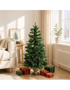 Albero di Natale Mini 120 cm PVC e PE Verde